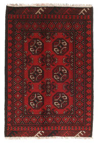  75X113 Medallion Small Afghan Fine Rug Wool, Carpetvista