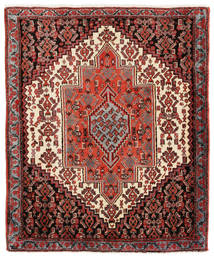 72X89 Senneh Rug Oriental (Wool, Persia/Iran) Carpetvista