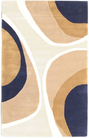 Minar Handtufted 100X160 小 茶色 ウール 絨毯