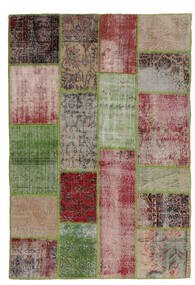  142X208 Small Patchwork Rug Wool, Carpetvista