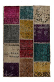 Patchwork Rug 100X151 Wool, Turkey Carpetvista