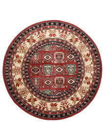  Ø 150 Small Kazak Simav Rug - Red/Beige