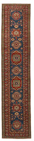 Kazak Teppich 80X363 Läufer Wolle, Pakistan Carpetvista