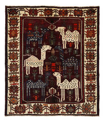  Lori Pictorial Rug 167X196 Persian Wool Carpetvista
