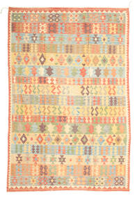  194X292 Kilim Afghan Old Style Rug Wool, Carpetvista