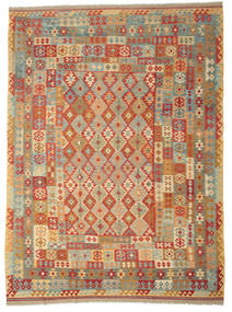 255X350 Kelim Afghan Old Stil Teppich Orientalischer Großer (Wolle, Afghanistan) Carpetvista