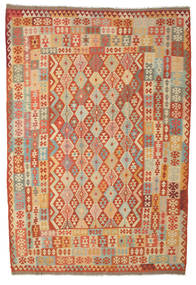 244X353 Alfombra Oriental Kilim Afghan Old Style (Lana, Afganistán) Carpetvista
