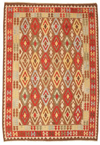  Oriental Kilim Afghan Old Style Rug 210X301 Wool, Afghanistan Carpetvista