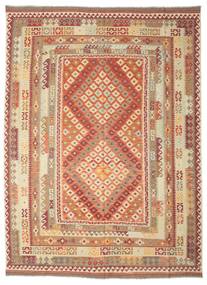  252X345 Large Kilim Afghan Old Style Rug Wool, Carpetvista