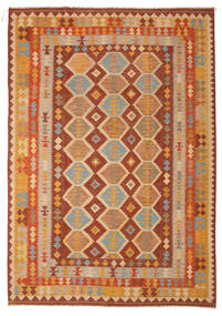 204X293 Kilim Afghan Old Style Rug Oriental (Wool, Afghanistan) Carpetvista