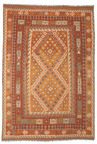  Oriental Kilim Afghan Old Style Rug 203X295 Wool, Afghanistan Carpetvista