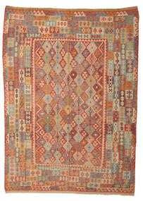 Kilim Afghan Old Style Rug 248X339 Wool, Afghanistan Carpetvista