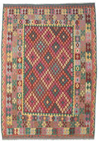  211X298 Kilim Afghan Old Style Rug Afghanistan Carpetvista