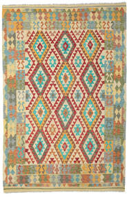 199X299 Kilim Afghan Old Style Rug Oriental (Wool, Afghanistan) Carpetvista