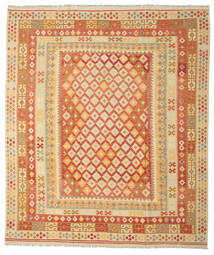  Orientalsk Kelim Afghan Old Style Teppe 249X292 Ull, Afghanistan Carpetvista