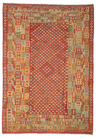 207X291 Alfombra Kilim Afghan Old Style Oriental (Lana, Afganistán) Carpetvista