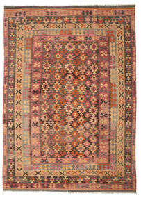  Oriental Kilim Afghan Old Style Rug 211X295 Wool, Afghanistan Carpetvista