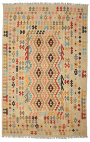  200X311 Kelim Afghan Old Stil Teppich Afghanistan Carpetvista