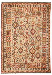  203X287 Kilim Afghan Old Style Rug Wool, Carpetvista