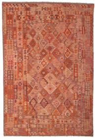  194X286 Kilim Afghan Old Style Rug Afghanistan Carpetvista