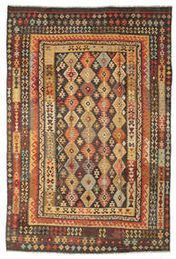  Kelim Afghan Old Stil 200X297 Wollteppich Carpetvista