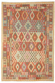  202X300 Kilim Afghan Old Style Rug Wool, Carpetvista