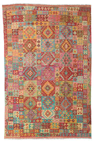 198X303 Kilim Afghan Old Style Rug Oriental (Wool, Afghanistan) Carpetvista