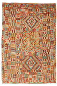  Oriental Kilim Afghan Old Style Rug 203X296 Wool, Afghanistan Carpetvista