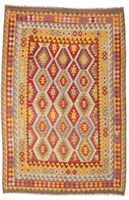  196X289 Kelim Afghan Old Stil Teppich Afghanistan Carpetvista