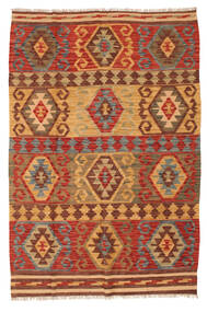  Kilim Afghan Old Style Rug 124X181 Wool Small Carpetvista