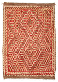 Kilim Afghan Old Style Rug 149X208 Wool, Afghanistan Carpetvista