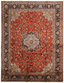  Orientalischer Sarough Teppich 296X390 Großer Wolle, Persien/Iran Carpetvista
