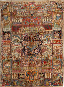  Persischer Kashmar Figurativ Teppich 294X393 Großer (Wolle, Persien/Iran)