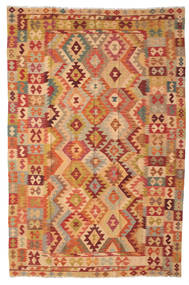  Orientalischer Kelim Afghan Old Stil Teppich 193X291 Wolle, Afghanistan Carpetvista