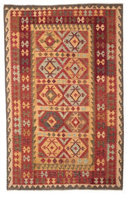  Kilim Afghan Old Style Rug 195X301 Wool Carpetvista
