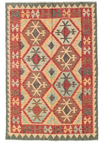  122X180 Klein Kelim Afghan Old Stil Teppich Wolle, Carpetvista