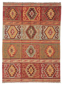  146X195 Pequeño Kilim Afghan Old Style Alfombra Lana, Carpetvista