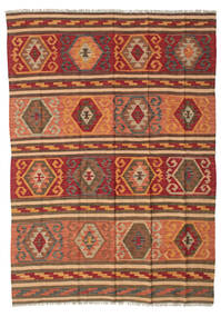  Kilim Afghan Old Style Rug 146X200 Wool Small Carpetvista