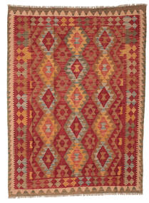 142X190 Kilim Afghan Old Style Rug Oriental (Wool, Afghanistan) Carpetvista