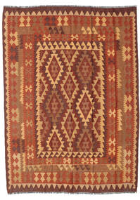 146X199 Kilim Afghan Old Style Rug Oriental (Wool, Afghanistan) Carpetvista