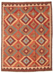 Kilim Afghan Old Style Rug 147X200 Wool, Afghanistan Carpetvista