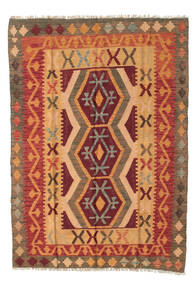 122X165 Small Kilim Afghan Old Style Rug Wool, Carpetvista