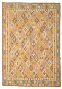  Oriental Kilim Afghan Old Style Rug 204X290 Wool, Afghanistan Carpetvista
