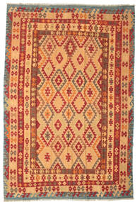  198X292 Kilim Afghan Old Style Rug Afghanistan Carpetvista