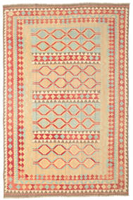  200X303 Kelim Afghan Old Stil Teppich Afghanistan Carpetvista