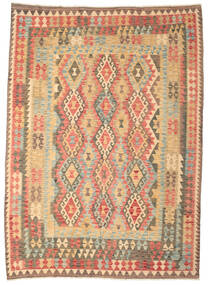  210X290 Kilim Afghan Old Style Alfombra Lana, Carpetvista