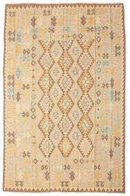  Kilim Afghan Old Style Rug 194X293 Wool Carpetvista