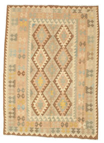  Oriental Kilim Afghan Old Style Rug 145X200 Wool, Afghanistan Carpetvista