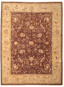 308X411 絨毯 オリエンタル ウサク 茶色/ベージュ 大きな (ウール, トルコ) Carpetvista