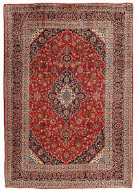  Orientalischer Keshan Teppich 245X347 Wolle, Persien/Iran Carpetvista